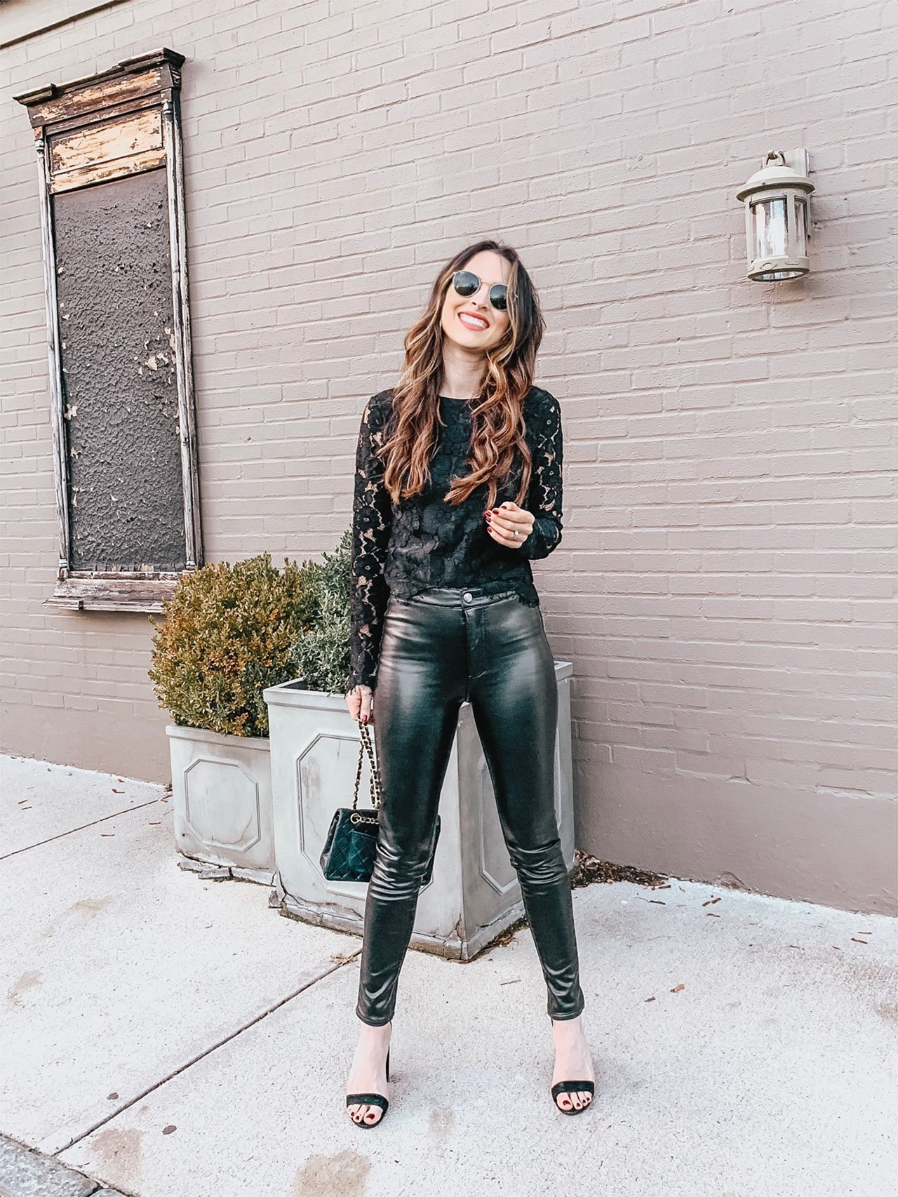 How to Style (Faux) Leather Pants 3 Ways Oh So Glam